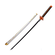 Wooden Demon Slayer: Kimetsu no Yaiba around 1 meter Tanjiro Tomioka Giyu Zenitsu Tsukuni a butterfly ninja sword