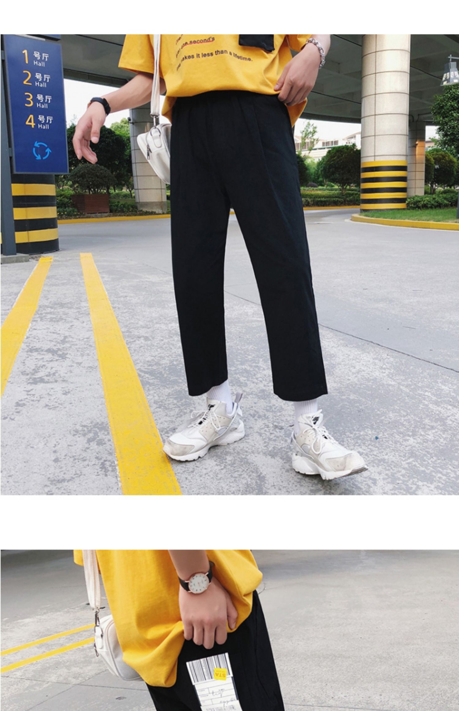 18 teen 15 quần âu 12 mùa hè 17 học sinh trung học cơ sở 16 chín quần 14 nam 13 quần thể thao - Crop Jeans quần tây nam đẹp