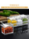 European seasoning jar seasoning jar set kitchen seasoning box salt shaker acrylic seasoning jar seasoning box set