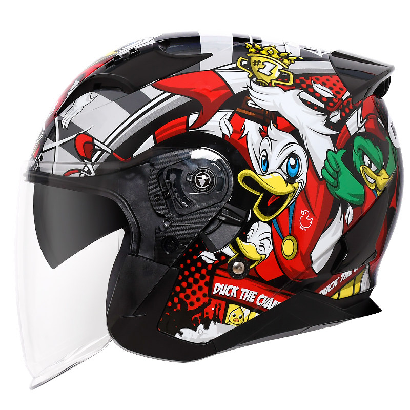 Wild Horse 3C certified electric motor car safety helmet grey male and female four-season universal semi-helmets winter personality full helmet safety helmet