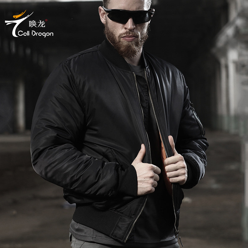 Archon cotton suit MA1 bomber jacket outdoor casual men thick cotton coat short warm baseball uniform men