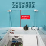 Sensen Turtle Tank Ультра -белый стеклянная черепаха Специальная цилиндра