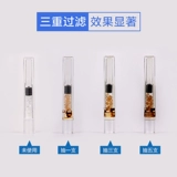 Sanda Fine Сигаретная палочка здоровья тройной магнитный фильтр заброшенные фильтр рот рот мужчина и женские сигареты одноразовый держатель сигарет