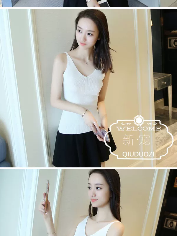 Áo len dệt kim nữ mùa thu 2018 mới áo len nữ mùa đông ấm áp bên trong lấy áo sơ mi bên ngoài