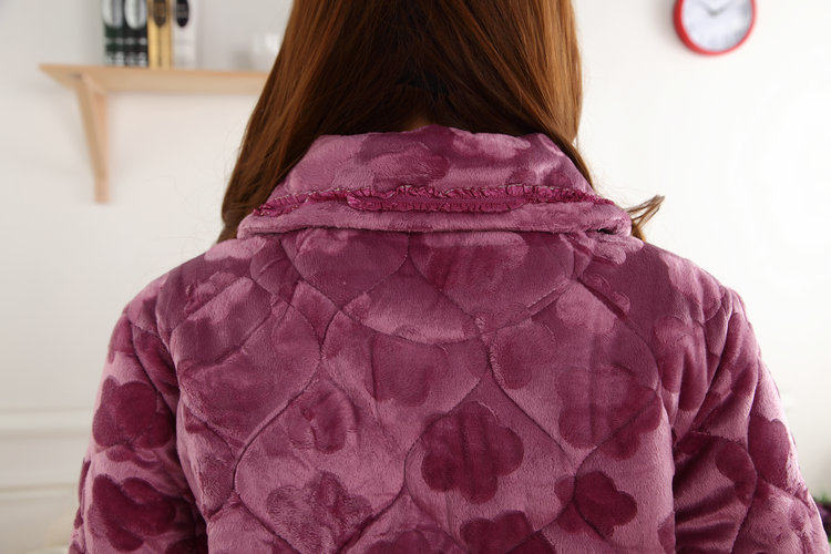 Peignoir jeunesse Quilted nuisette violet 8823 - Ref 599802 Image 33