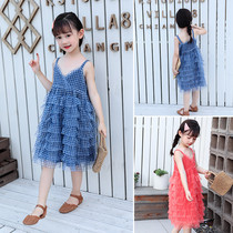 Girls Dress 2022 Spring and Autumn New Childrens Princess Skirt Children Spring and Autumn Dress Spring and Fengyu Dress