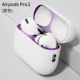 Airpods Pro1/2 [Purple] металлическая пыльная наклейка