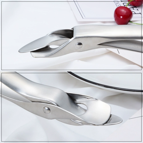 304 Отебя о нержавеющей стали Anti -Hot Clip Home Kitchen принимает миску и артефактную царапину, блюдо, конец блюда, клип с миска