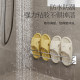 Bathroom slipper shelf wall-mounted bathroom storage rack storage rack punch-free toilet household artifact stainless steel