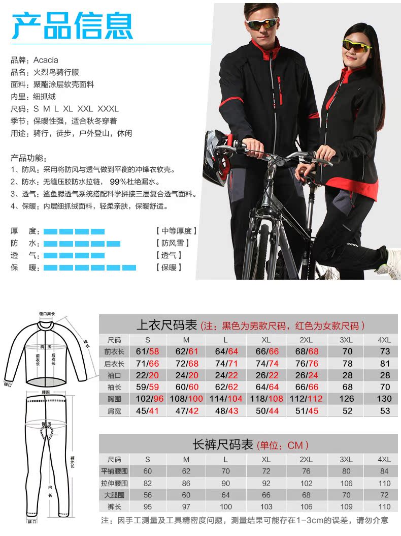 Tenue de cyclisme mixte ACACIA - Ref 2232265 Image 7