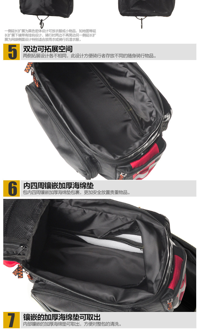 Sacoche pour vélo mixte TACX - Ref 2217439 Image 23