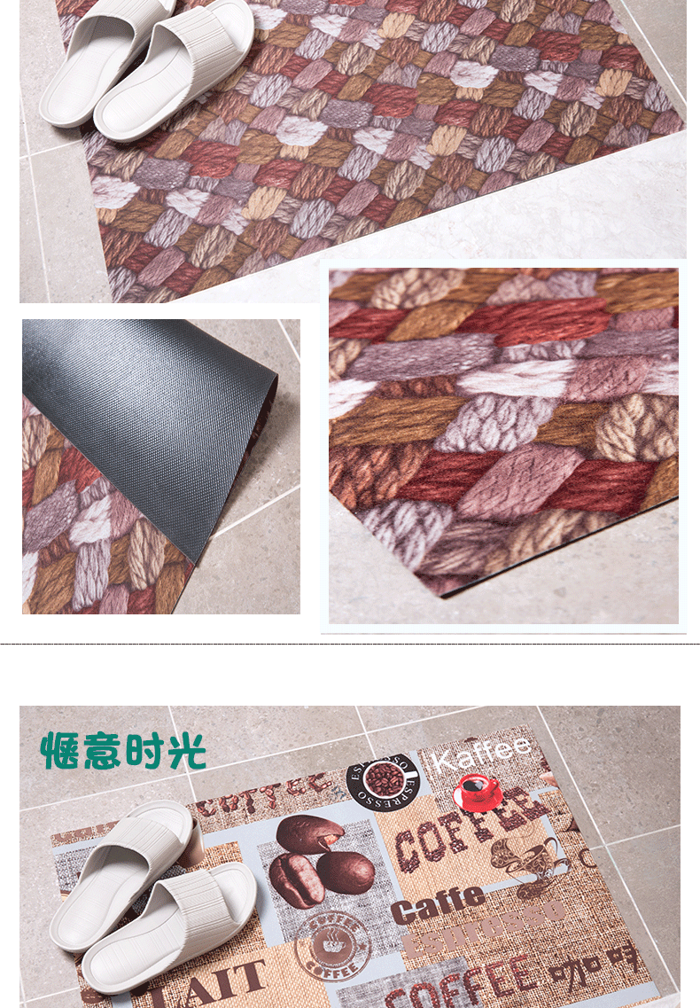 Entry thảm nhà cửa thảm nhà bếp dải cao su thảm hiên thảm tùy chỉnh thảm - Thảm sàn thảm đá lau chân
