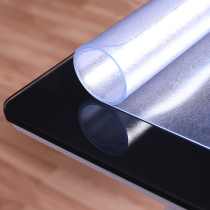 pvc soft glass table mat waterproof and oil-proof disposable tablecloth household rectangular anti-scalding table mat coffee table mat