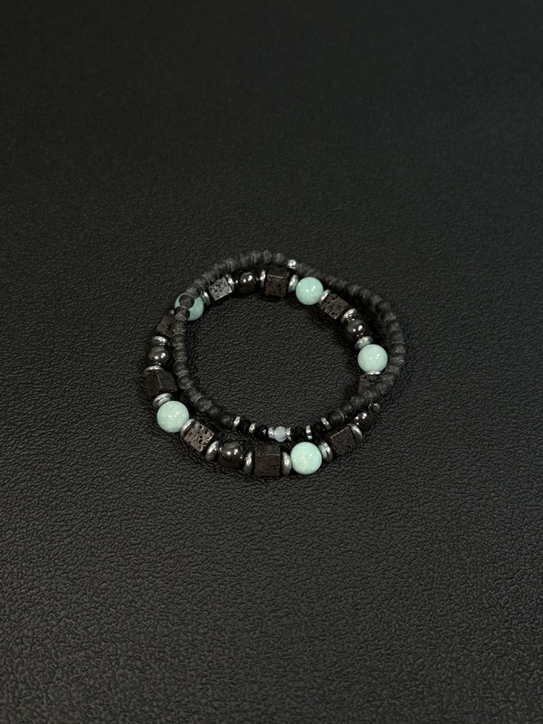 Watch Out for the Cuffs, the Wizard of oz Turquoise Bracelet, Volcanic Stone Obsidian, Niche Design, High-End Bracelet Accessories Watch Out for the Cuffs, the Wizard of oz Turquoise Bracelet, Volcanic Stone Obsidian, Niche Design, High-End Bracelet Accessories