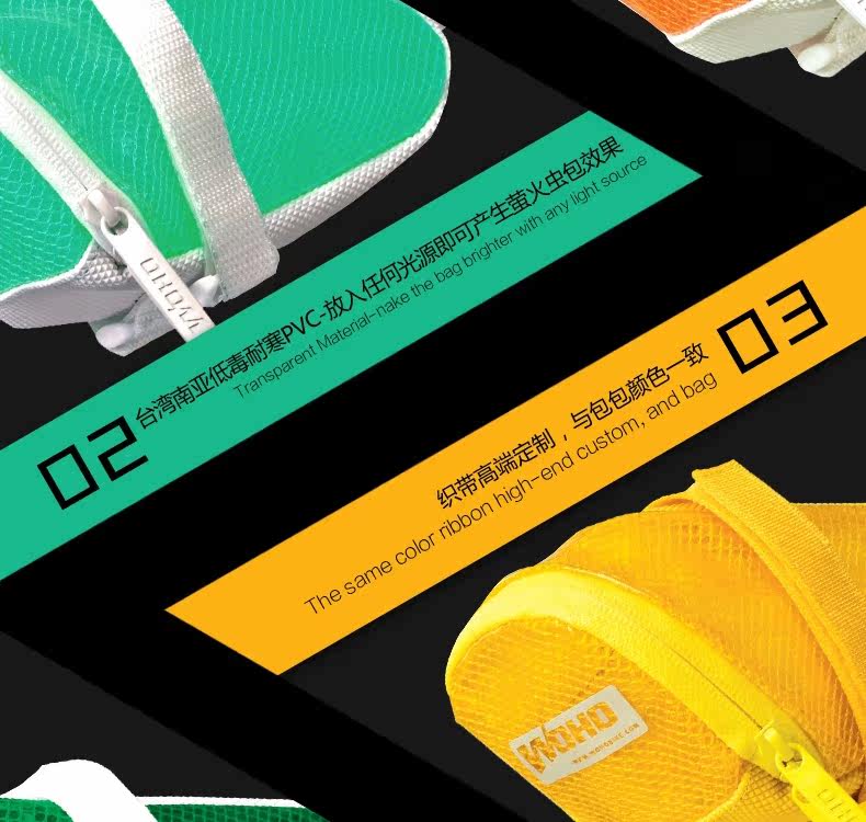 Sacoche pour vélo mixte WOHO - Ref 2232397 Image 20