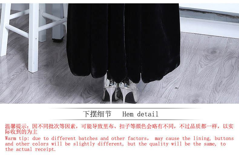 Manteau de fourrure femme NERAZZURRI - Ref 3173053 Image 23