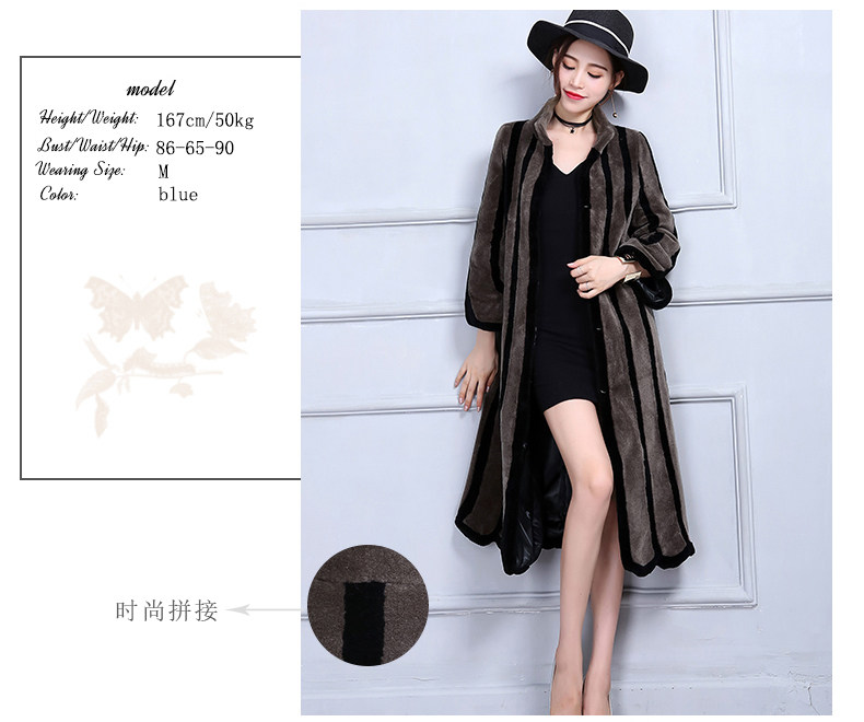 Manteau de fourrure femme NERAZZURRI - Ref 3171930 Image 20