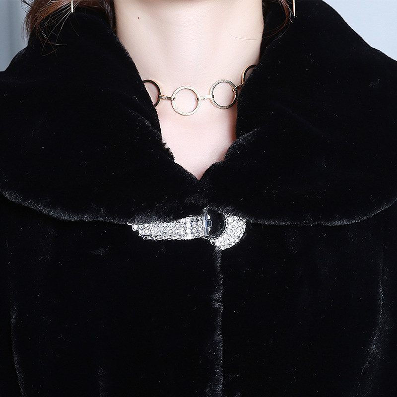 Manteau de fourrure femme NERAZZURRI - Ref 3173053 Image 4