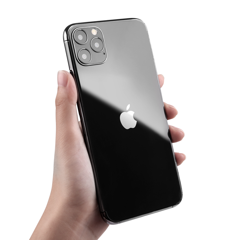 Яблоко, совместимая с iPhone 11, iPhone11 Pro, мобильный телефон, нескользящая защитная сумка, лента, линза, iphone, 11promax