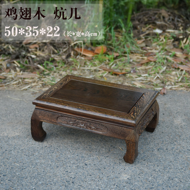 Redwood base wenge base solid wood is placed flowers miniascape base tank solid rectangular stone base