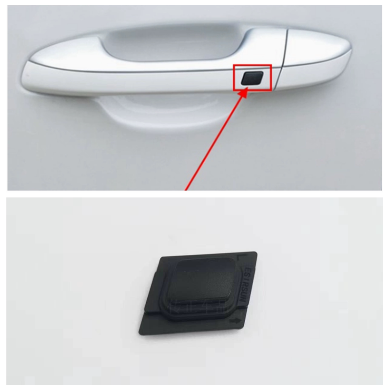 适用起亚KX5 16 17 18 19-22款前车门外拉手外把手电感开关按键盖