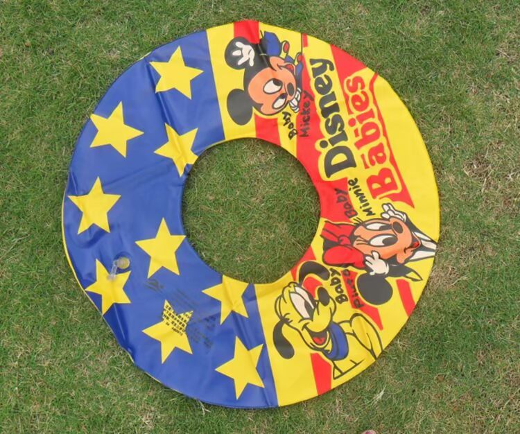 Disney Mickey bơm hơi dày cho trẻ em bơi vòng phao cứu sinh vòng bơi phao nước biển - Bể bơi / trò chơi Paddle đồ chơi xúc cát