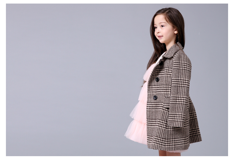 Manteau pour fille en mélange - Ref 2161564 Image 21