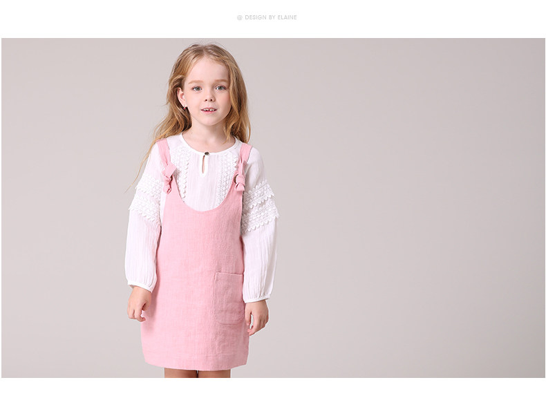 Jupe fillette en Toile de coton - Ref 2049578 Image 19