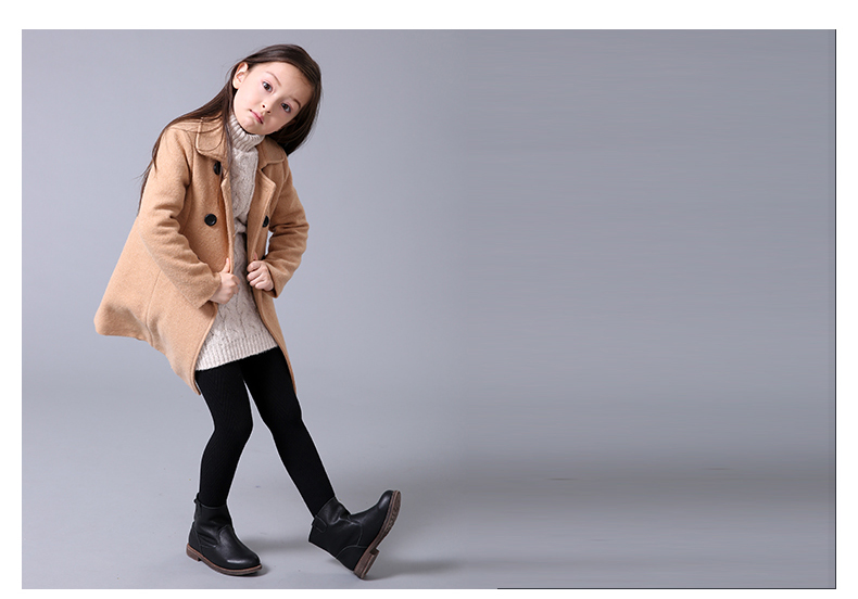 Manteau pour fille en laine - Ref 2162325 Image 19