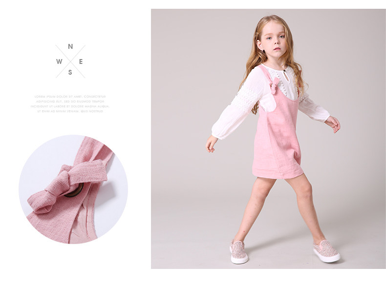 Jupe fillette en Toile de coton - Ref 2049578 Image 20