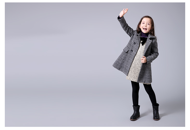 Manteau pour fille en mélange - Ref 2161564 Image 16