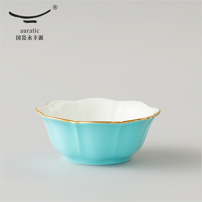 The porcelain yongfeng source Mrs. West lake blue Chinese wind ceramic) home outfit) tea strainer tea sets