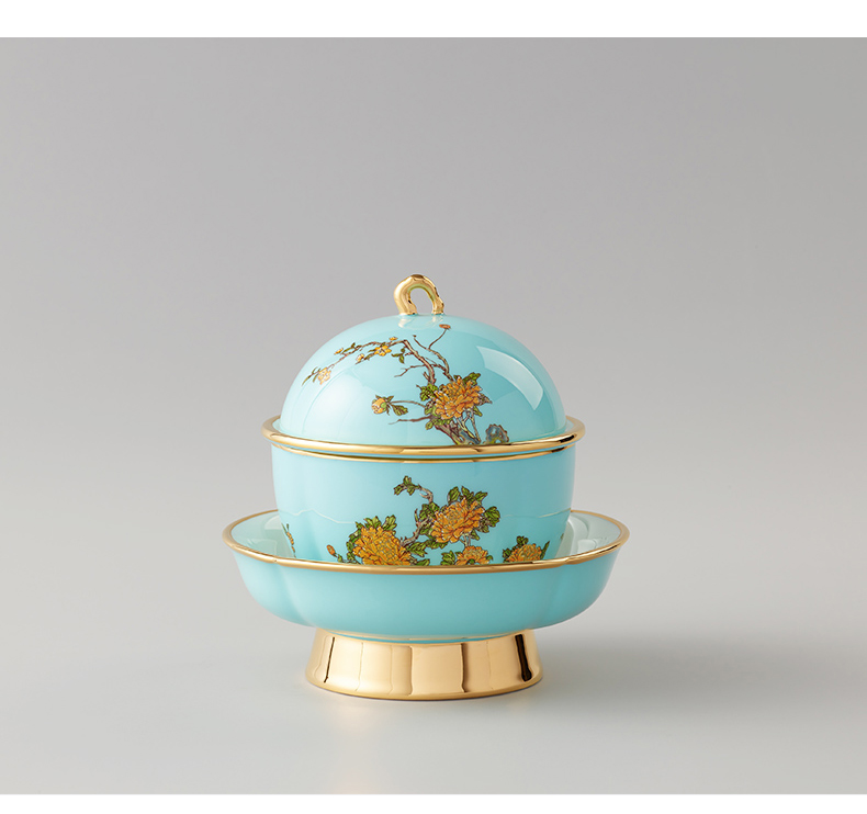 The porcelain Mrs Yongfeng source porcelain 41 single suit to use plates spoon head ceramic tableware of Chinese style household contracted