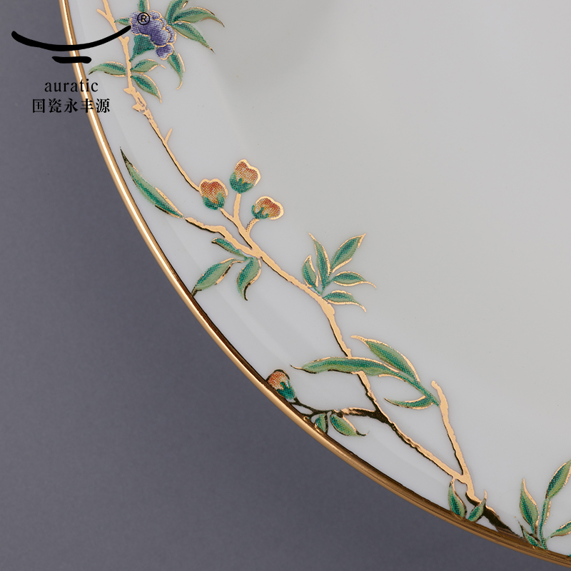 The porcelain Mrs Yongfeng source porcelain pomegranate 29 head home ceramic tableware suit dishes home plate combination