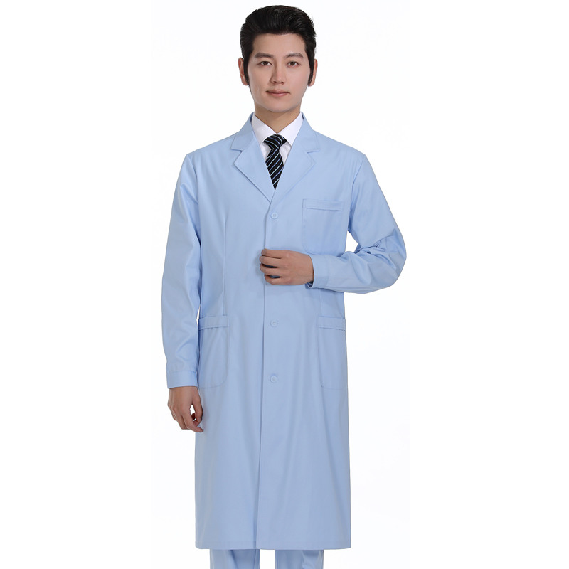 Hanfei Ig trắng Big Man Doctor Wears Experimental Mang Intern Loose áo dài tay áo mùa đông Mang Selong bác sĩ