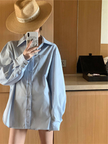 2022 Spring new loose long sleeve shirt Women in spring Lazy Wind Design Fashion Blouse