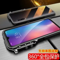 Фэнтезийная версия vivo x23 [черная рамка + прозрачная задняя панель] поставляется с закаленной пленкой + кронштейн