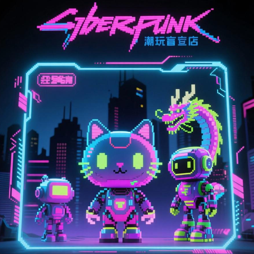 可莉潮玩盲盒的LOGO