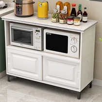 Marble sideboard kitchen stove cabinet modern minimalist tea cabinet microwave oven locker cupboard cabinet