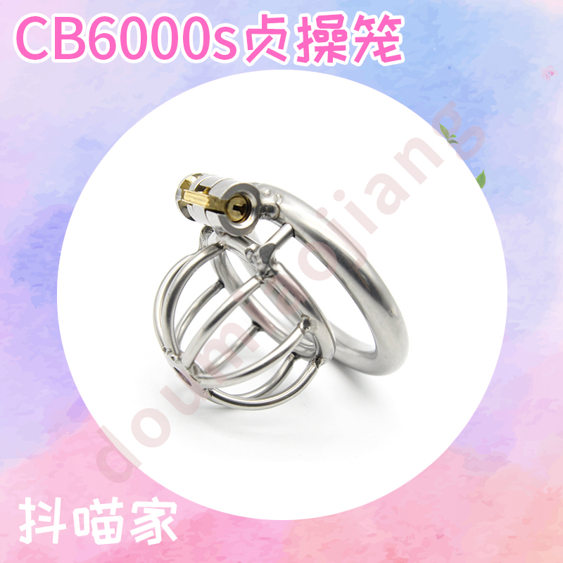 Hollowed-out virginity lock breathable stainless steel virginity Chastity Chasers Abstinence Adult Supplies Task Props Shake Meow