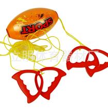 Manufacturer supplies hand-pull ball shuttle ball parent-child interactive game