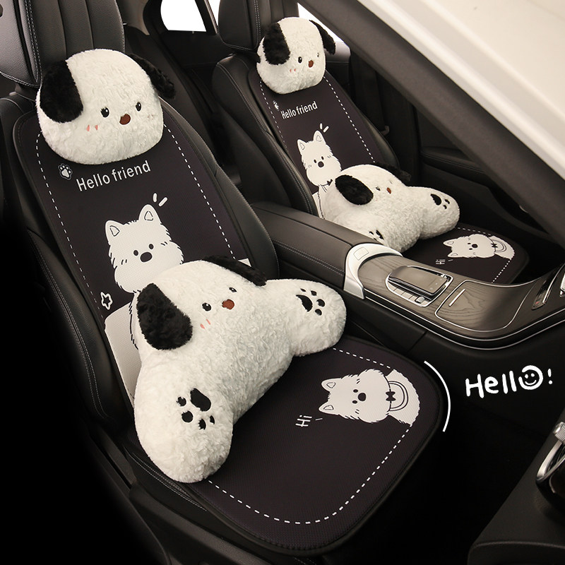 Подушка для автокресла four seasons универсальная подушка для сиденья goddess half-pack premium sense 2025 новый чехол для автокресла зимний
