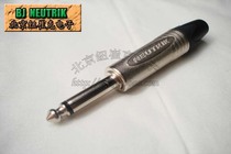 Original imported NP2X large two-core 6 35mm welding TS Mike microphone plug 6 5 mono audio plug