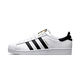 Adidas Superstar clover tiêu chuẩn vỏ vàng giày nữ giày trắng giản dị C77154 - Dép / giày thường