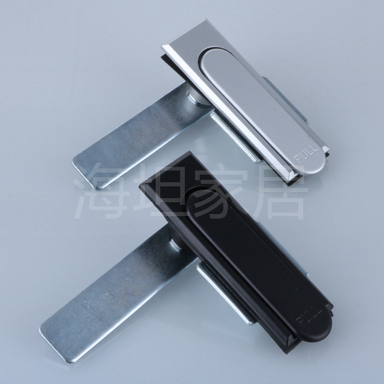 Haytan MS717-1 Flat lock handle turn distribution box lock distribution cabinet box lock black sublight spot