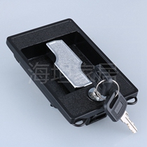 MS902 panel lock lightning lock Black Square lock industrial cabinet lock up and down lever lock heavy machine cabinet door lock