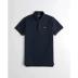 Hollister2018 mùa đông mới co giãn cổ áo mỏng Áo sơ mi nam nam 231486-1 shop bán áo thun nam có cổ Polo