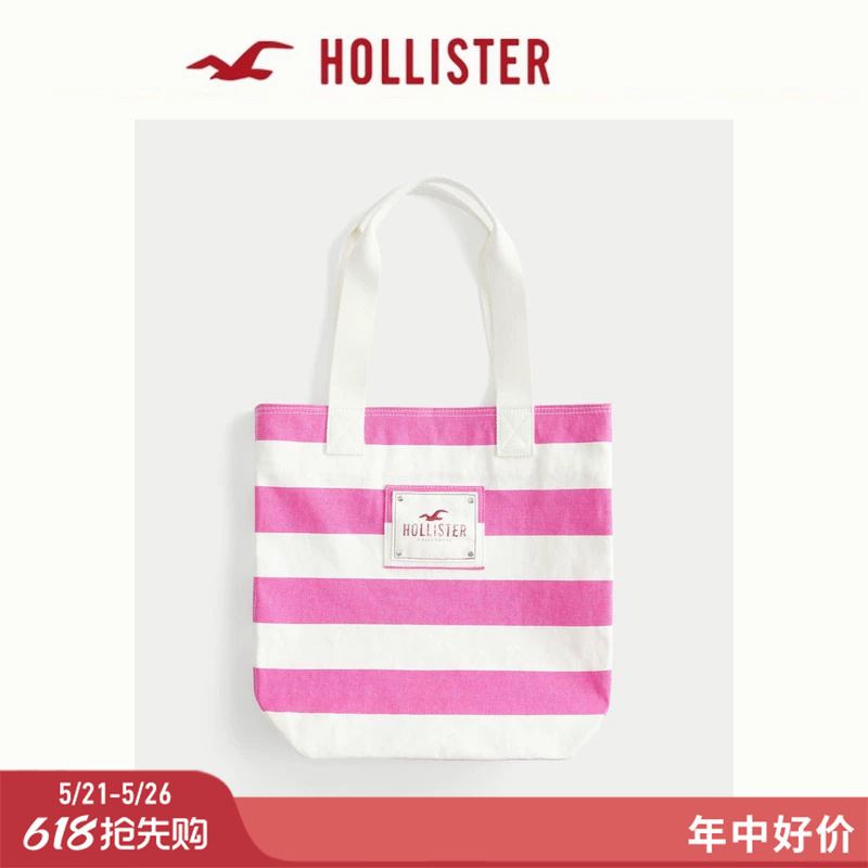 Hollister Small Seagull Pattern Beach Bag Canvas Bag Shopping Bag 26 Summer New Women's Clothing 354-6228 Hollister Small Seagull Pattern Beach Bag Canvas Bag Shopping Bag 26 Summer New Women's Clothing 354-6228