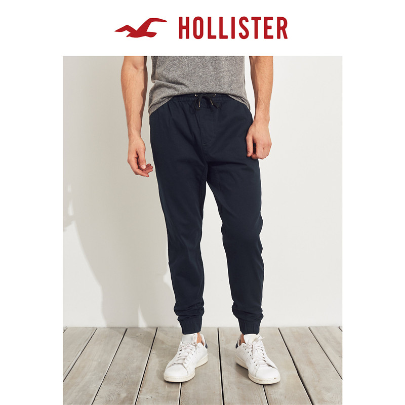 Hollister spring Trend Pioneer Elastic Body for Casual Pants Men 304561-1