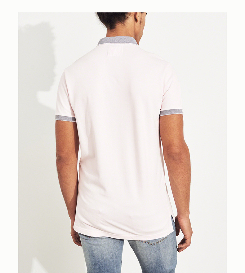 Hollister sọc nhăn cổ áo Áo sơ mi nam 207548 áo nam